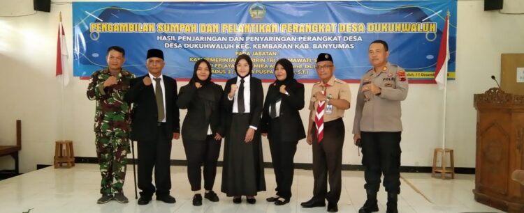 Pelantikan Perangkat Desa Baru Dukuhwaluh, Awal Amanah Besar untuk Pembangunan Partisipatif