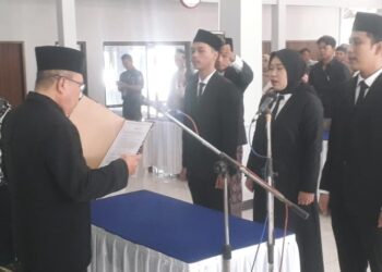 Desa Ledug Gelar Pelantikan Perangkat Baru, Fokus Meningkatkan Pelayanan Publik