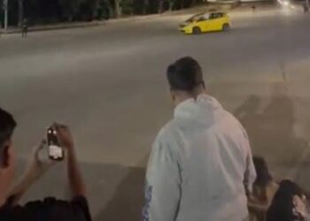 Wali Kota Cilegon Asik Ngevape Nonton Drift Ilegal Di jalan Nasional Kota Cilegon,Aktivis Angkat Bicara Ada Dukungan Serta Pembiaran