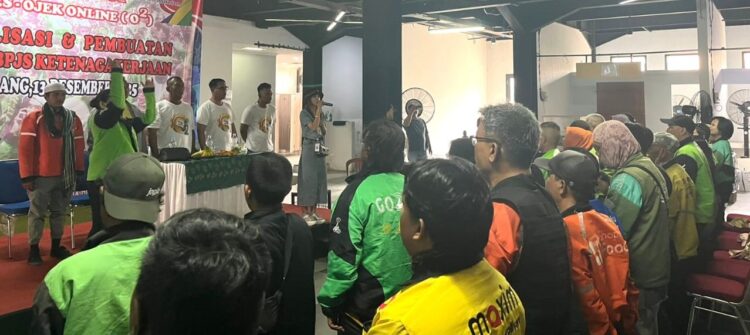 Ratusan Ojol di Tangerang Ikuti Program Pendaftaran BPJS Ketenagakerjaan