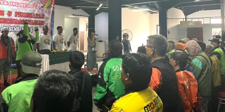 Ratusan Ojol di Tangerang Ikuti Program Pendaftaran BPJS Ketenagakerjaan
