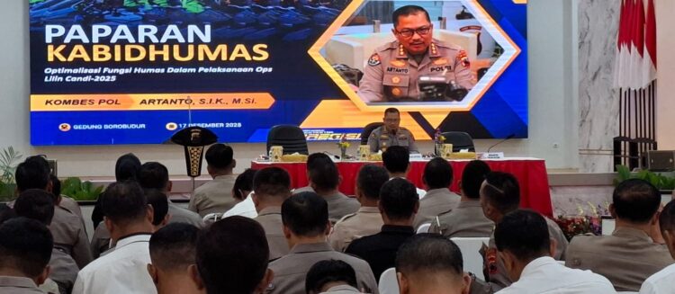 Jelang Operasi Lilin Candi 2025, Polda Jateng Kerahkan 27.971 Personel dan Siapkan Pasukan Siaga Bhayangkara