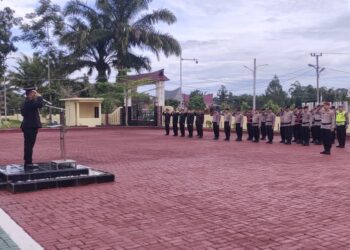 Polres Simalungun Gelar Upacara Hari Bela Negara Ke-77, Kapolres: “Wujudkan Semangat Bela Negara dalam Tindakan Nyata