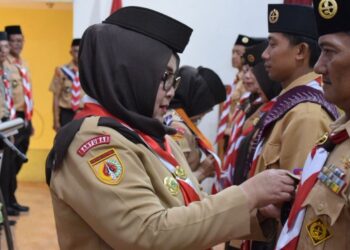 Wabup Lintarti kukuhkan 758 Pembina dan Pelatih Pramuka Kwarcab Banyumas