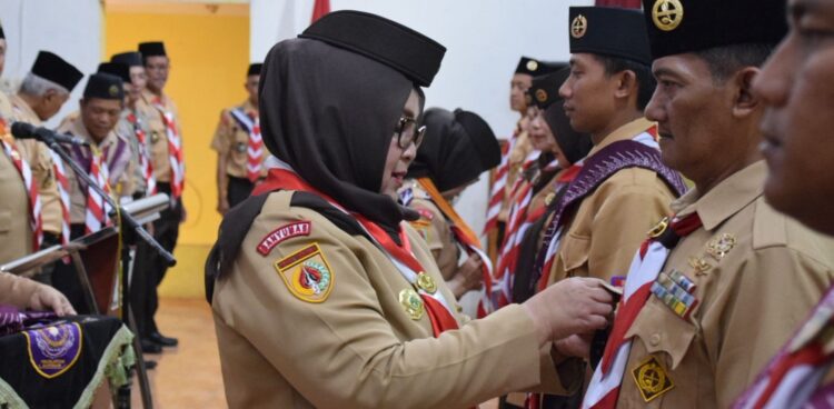 Wabup Lintarti kukuhkan 758 Pembina dan Pelatih Pramuka Kwarcab Banyumas