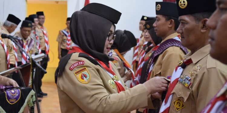 Wabup Lintarti kukuhkan 758 Pembina dan Pelatih Pramuka Kwarcab Banyumas