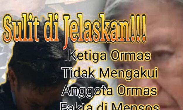 Wis Emboh Rek-Rek, “Tangkap Penjarakan Bubarkan !!” Gawe Sak Penak’e Dewe