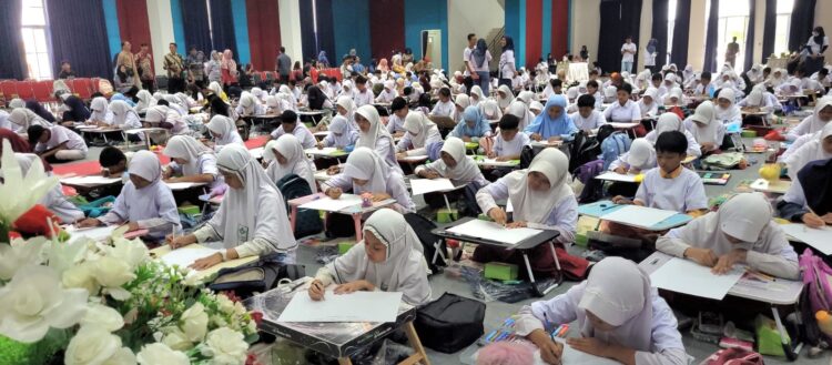 Inspektorat Banyumas Tanamkan Nilai Antikorupsi Lewat Lomba Menggambar