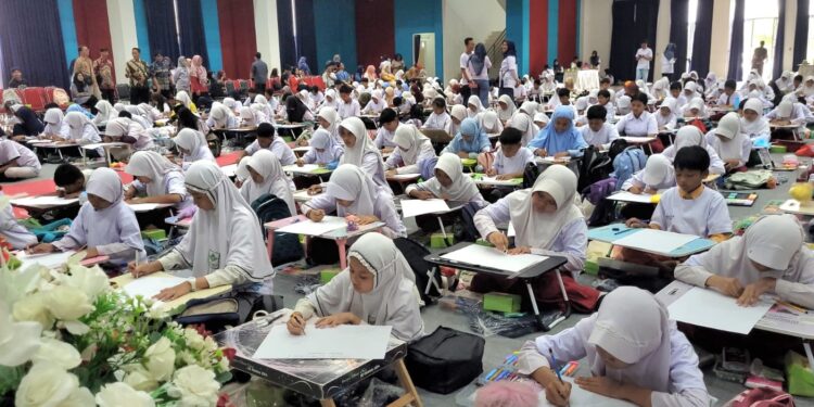 Inspektorat Banyumas Tanamkan Nilai Antikorupsi Lewat Lomba Menggambar