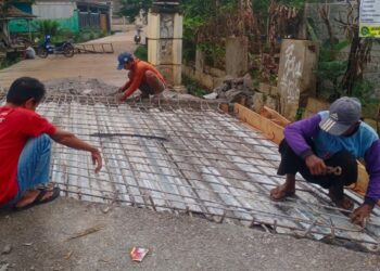 CV Ratu Bagja Gercep Pembangunan Jembatan Di Desa Padamulya Kec Cipunegara Subang