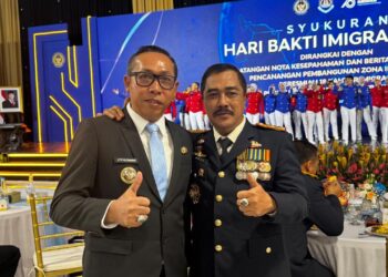 Bupati Tapanuli Utara Hadiri Syukuran Hari Bakti Imigrasi ke-76 dan Peresmian Kanim Kelas III Non TPI Tapanuli Utara