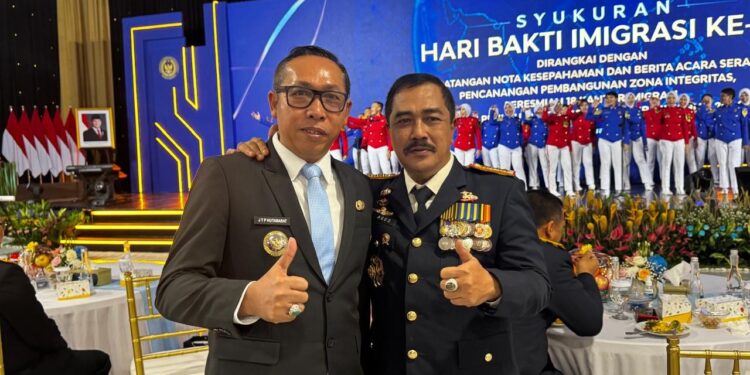 Bupati Tapanuli Utara Hadiri Syukuran Hari Bakti Imigrasi ke-76 dan Peresmian Kanim Kelas III Non TPI Tapanuli Utara