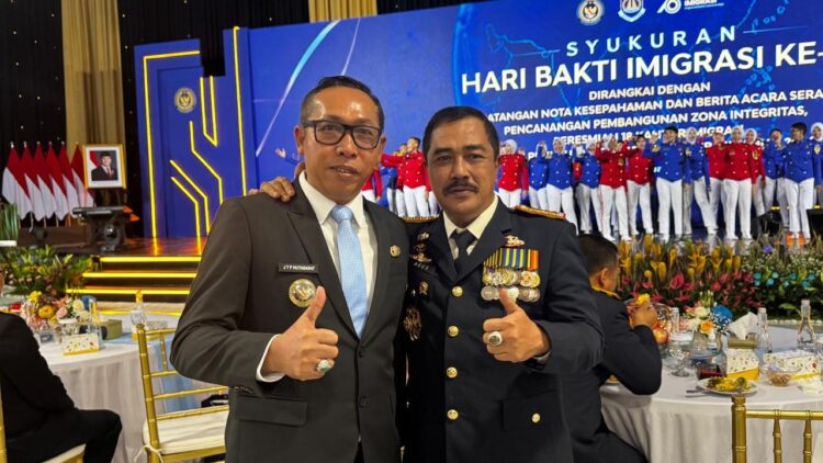 Bupati Tapanuli Utara Hadiri Syukuran Hari Bakti Imigrasi ke-76 dan Peresmian Kanim Kelas III Non TPI Tapanuli Utara