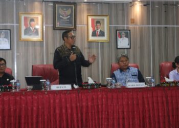Bupati Tapanuli Utara Tekankan Penyeragaman Persepsi Arah Pembangunan serta Inovasi dan Kreativitas Jajaran Perangkat Daerah