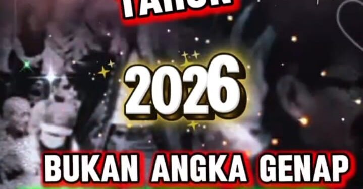 Eko Gagak Angkat Suara : Tahun Baru 2026 Bukan Angka Genap Tetapi Angka Ganjil Untuk Huruf