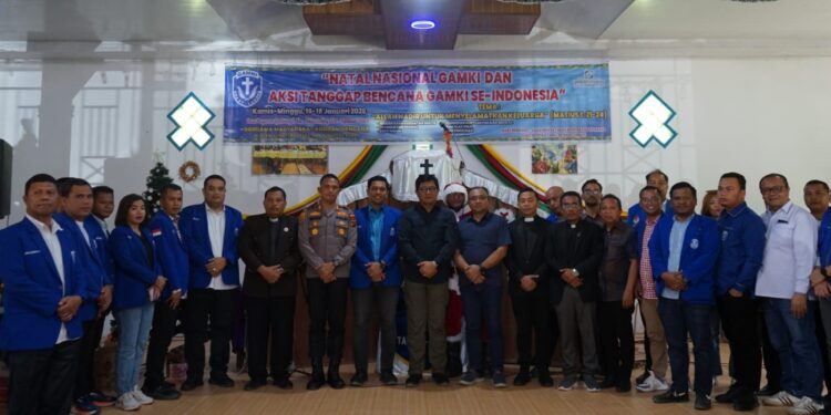 Pemkab Tapanuli Utara Apresiasi GAMKI dalam Natal Nasional dan Aksi Sosial Tanggap Bencana