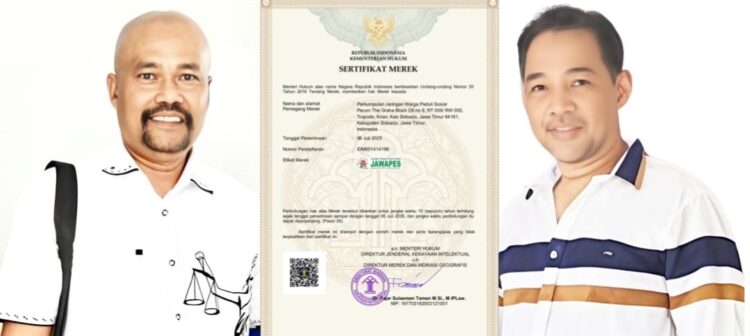 Legalitas JAWAPES Menguat, Merek Resmi Terdaftar di Kemenkumham