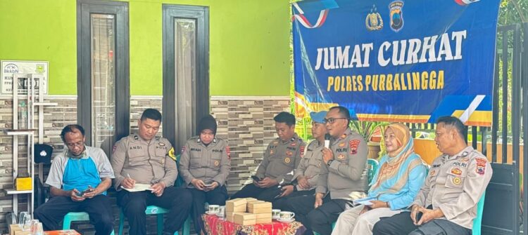 Polres Purbalingga Gelar Jumat Curhat Bareng Kader Kesehatan di Wirasana
