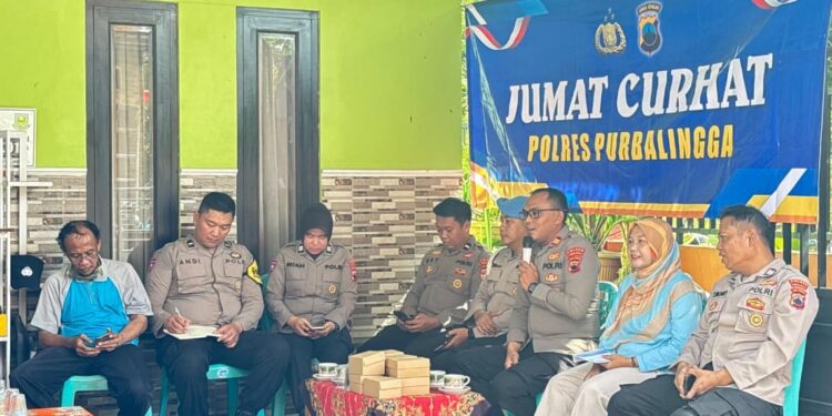Polres Purbalingga Gelar Jumat Curhat Bareng Kader Kesehatan di Wirasana