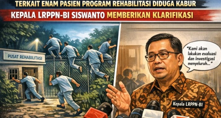 Kepala LRPPN-BI Surabaya Siswanto Klarifikasi Dugaan Kaburnya Enam Pasien Rehabilitasi