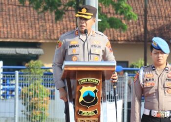 Kapolres Purbalingga Pimpin Apel Terakhir Sebelum Pindah Tugas