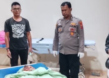 Respon Kilat! Polsek Serbalawan Langsung Turun ke TKP Kecelakaan Pelajar Tertabrak KA Siantar Express