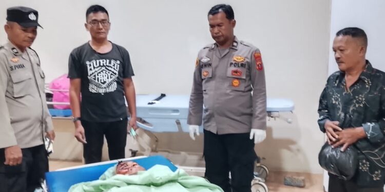 Respon Kilat! Polsek Serbalawan Langsung Turun ke TKP Kecelakaan Pelajar Tertabrak KA Siantar Express