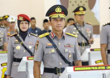 Sebanyak 32 Pamen Polda Jateng Mengikuti Sertijab di Awal Tahun 2026