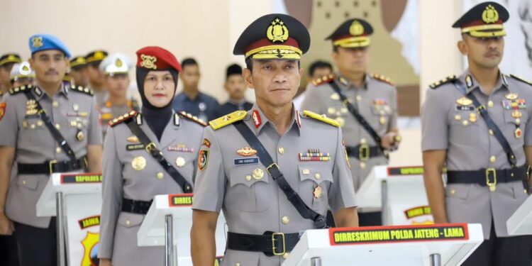 Sebanyak 32 Pamen Polda Jateng Mengikuti Sertijab di Awal Tahun 2026
