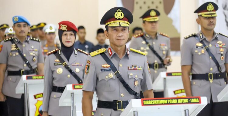 Sebanyak 32 Pamen Polda Jateng Mengikuti Sertijab di Awal Tahun 2026