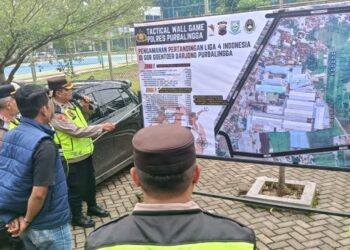 Polres Purbalingga Amankan Laga Persibangga vs Persibas Banyumas