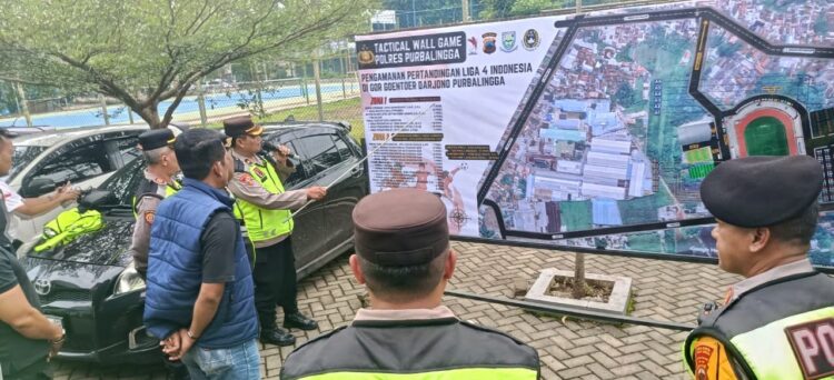 Polres Purbalingga Amankan Laga Persibangga vs Persibas Banyumas
