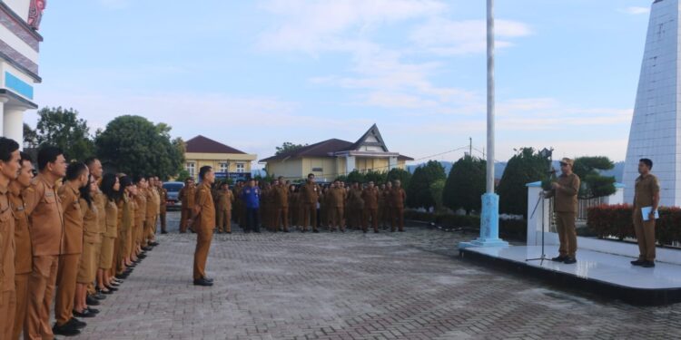 Bupati Tapanuli Utara Dukung Program Pemerintah Pusat, Tekankan Kebersihan Lingkungan dan Percepatan Program Prioritas