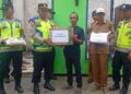 Polsek Kaligondang Salurkan Bantuan Korban Kebakaran di Sidanegara
