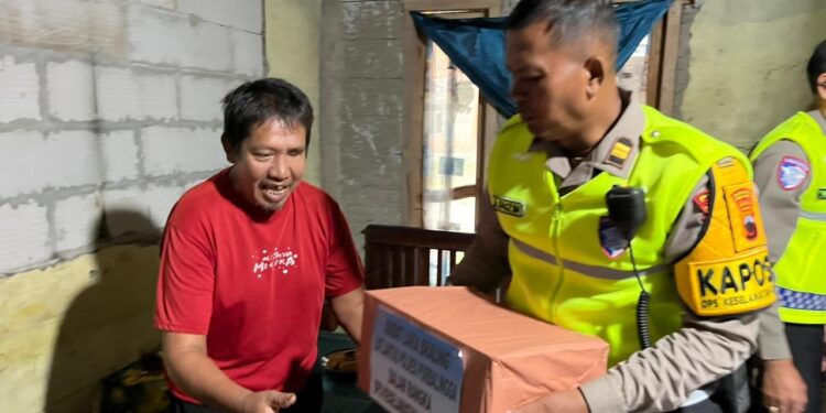 Satlantas Polres Purbalingga Peduli Korban Kecelakaan Lalu Lintas