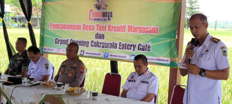 ‎ Desa Margasana Jatilawang Dicanangkan Menjadi Desa Tani Kreatif