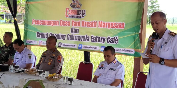 ‎ Desa Margasana Jatilawang Dicanangkan Menjadi Desa Tani Kreatif