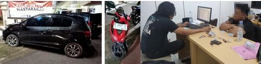 Dua Terduga Pencuri Motor Ditangkap Warga di Bojongsari, Polisi Amankan Satu Lainnya