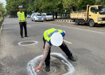 Polres Purbalingga Gelar Survei Jalur Mudik, Temukan Jalan Berlubang dan Lampu Jalan Mati