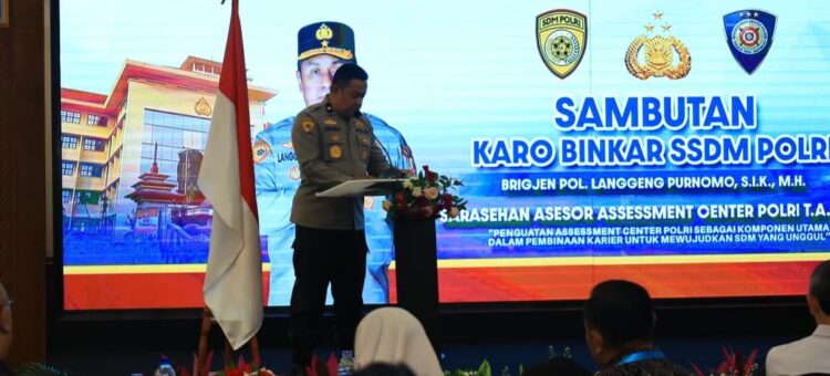 ‎ Perkuat Meritokrasi, Polri Konsolidasikan Asesor Assessment Center