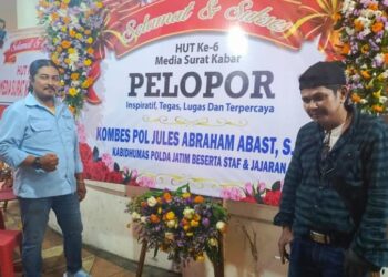 Monumen Pers Perjuangan Menjadi Saksi “Happy 6th Anniversary Media Koran dan Portal Online Pelopor” Eko Gagak
