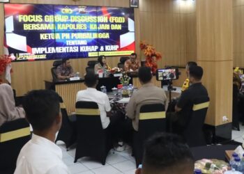 Polres Purbalingga Gelar FGD Implementasi KUHAP dan KUHP Baru