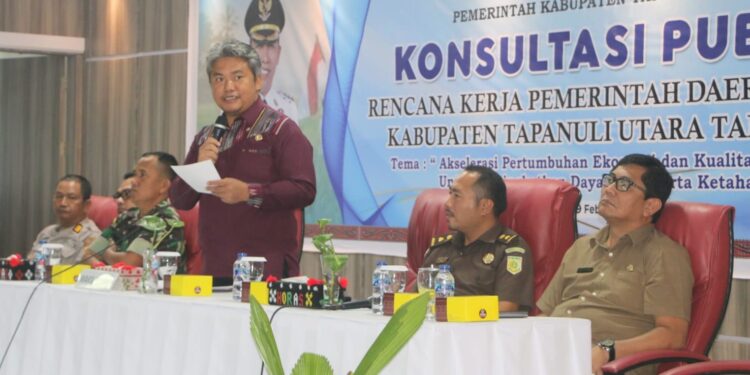 Pemkab Tapanuli Utara Gelar Konsultasi Publik RKPD 2027, Perkuat Arah Pembangunan Menuju Daerah Maju dan Berkelanjutan
