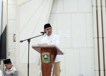 Pembekalan dan Buka Persama Tim Safari Ramadhan (TSR) Kabupate Solok di Masjid Agung Darussalam Islamic Center