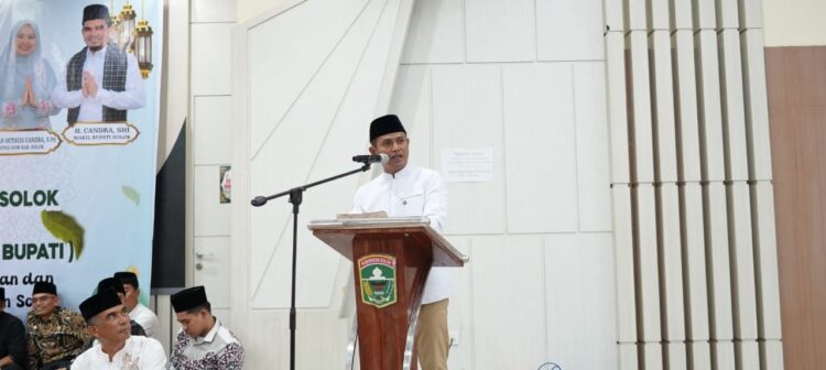 Pembekalan dan Buka Persama Tim Safari Ramadhan (TSR) Kabupate Solok di Masjid Agung Darussalam Islamic Center