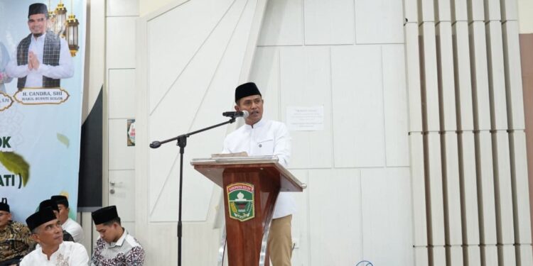 Pembekalan dan Buka Persama Tim Safari Ramadhan (TSR) Kabupate Solok di Masjid Agung Darussalam Islamic Center