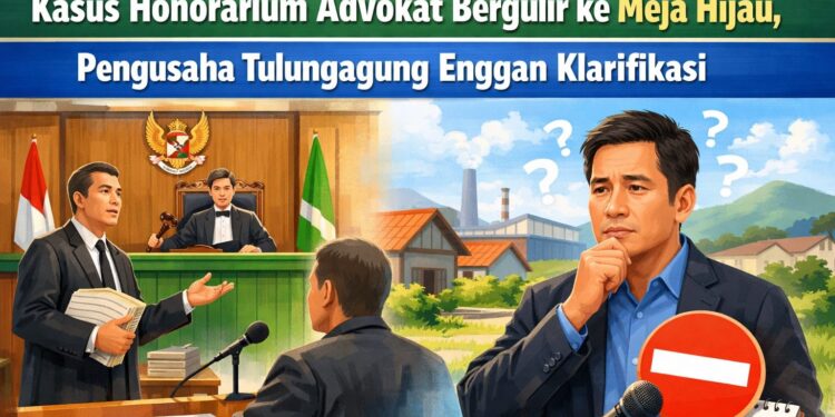 Sengketa Honorarium Advokat Bergulir ke Pengadilan, Pengusaha Tulungagung Enggan Beri Klarifikasi