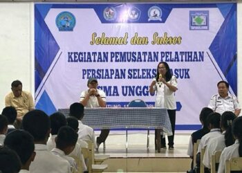 Tinjau Pelatihan 106 Siswa, Bupati JTP: Siapkan Generasi Berkarakter Menuju Sekolah Unggulan