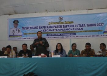 Bupati Taput Tegaskan Tiga Fokus Pembangunan dan Canangkan Parmonangan sebagai Sentra Kemenyan