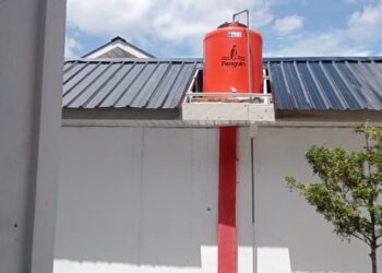 Tandon Air Tanpa Tiang Penyangga, Proyek Revitalisasi SDN 173305 Sipultak Taput Ancam Keselamatan Siswa